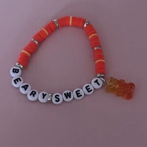 Beary Sweet Bracelet - Orange